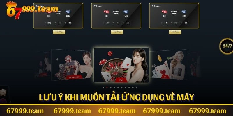 Lưu ý dành khi muốn tải ứng dụng về máy